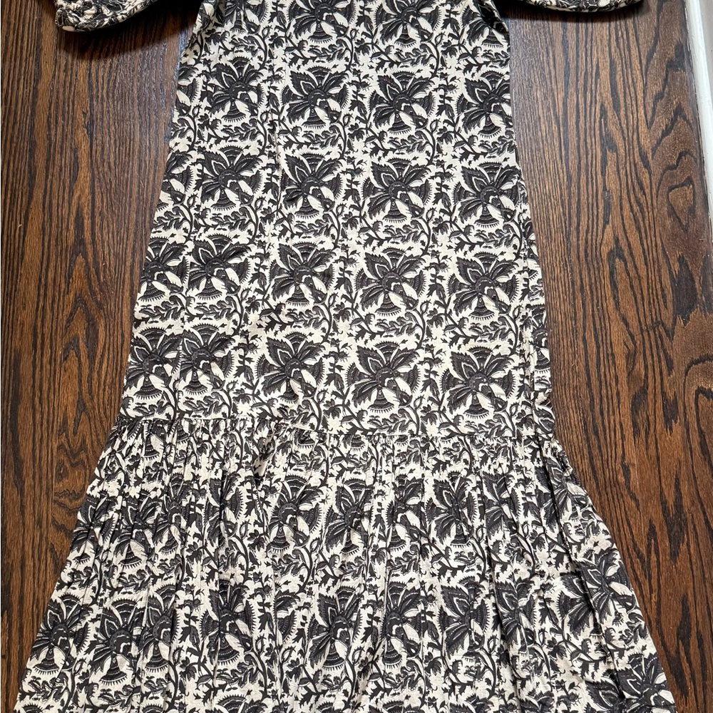 Anna Cate Meyers Batik block Print quilted sleeves